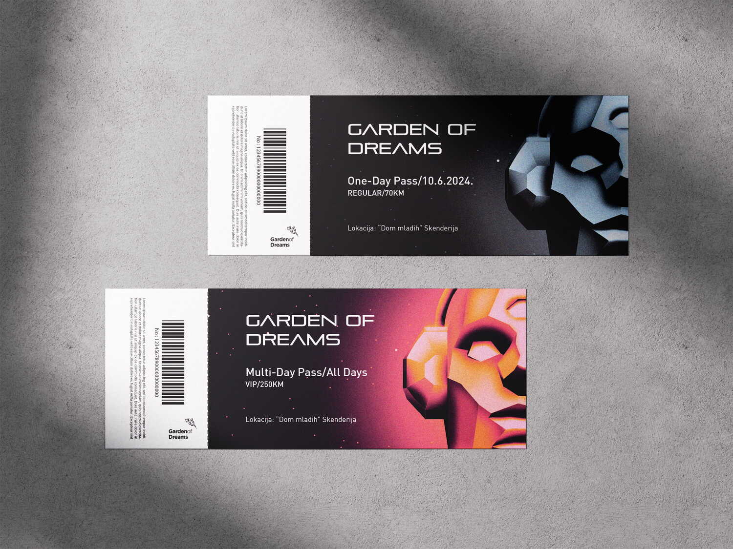 Garden of Dreams — mockup
