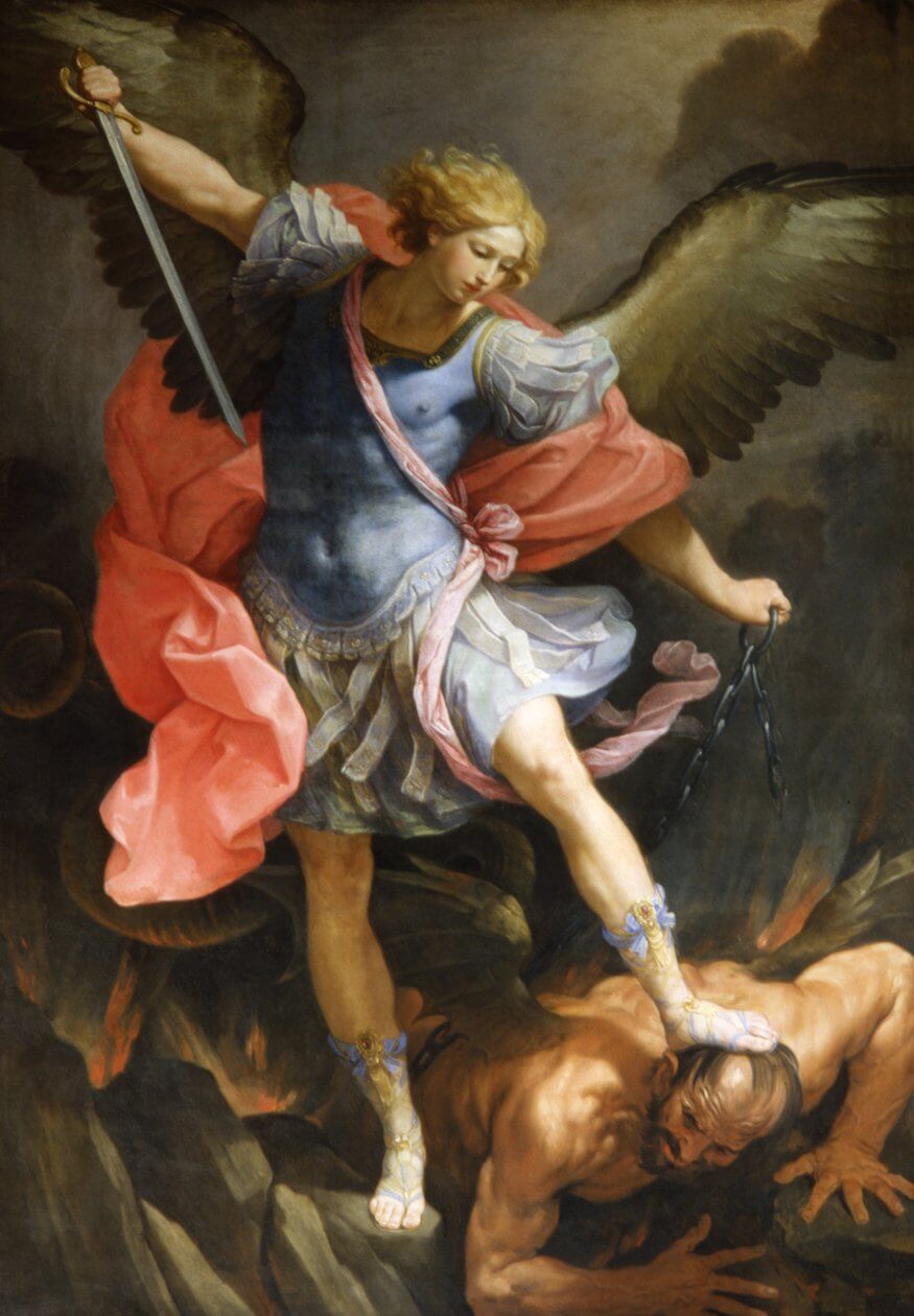 The original painting behind the Heaven poster