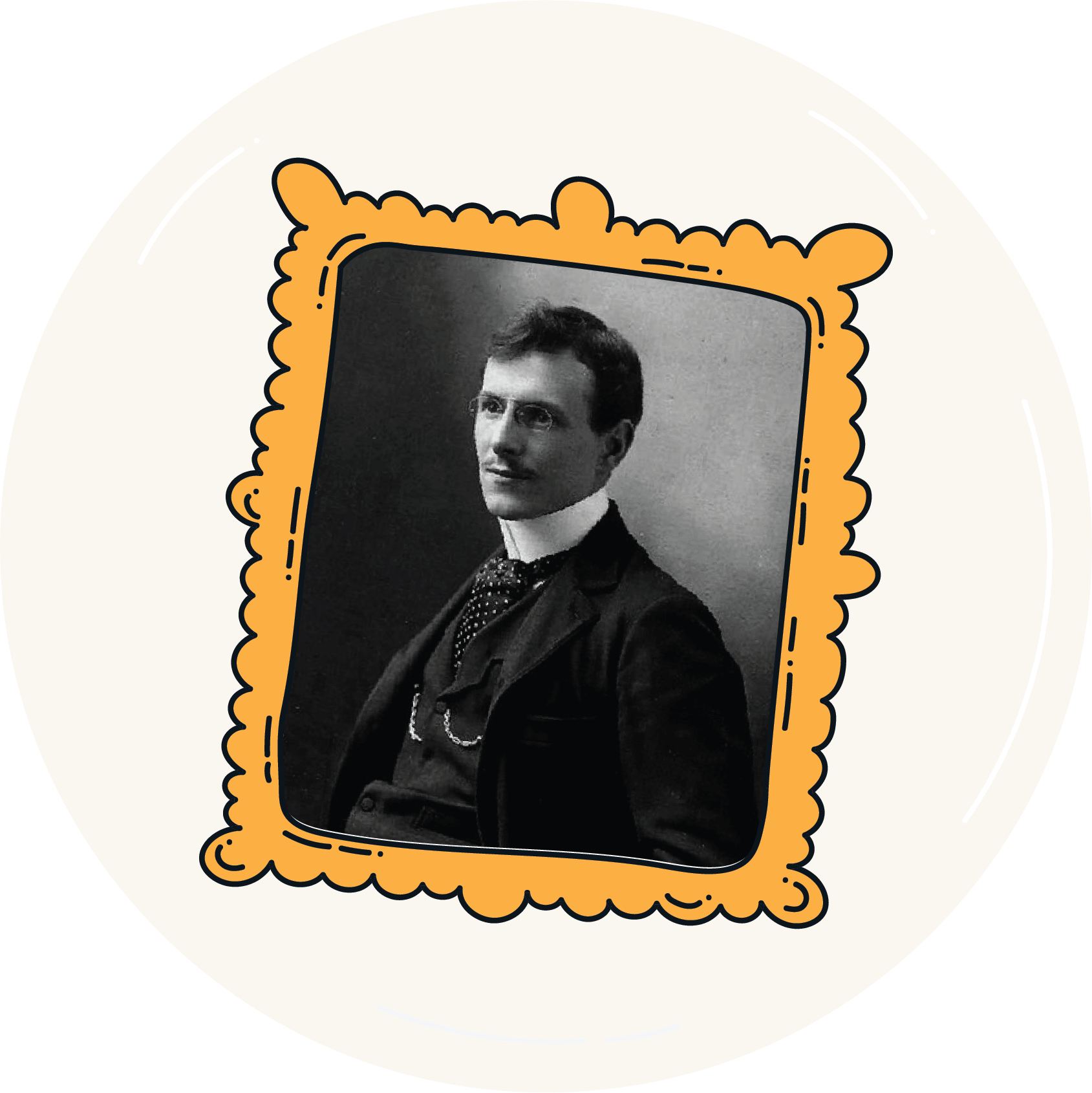 M. Claude Jean-Paul Michel Rousseau — founder portrait