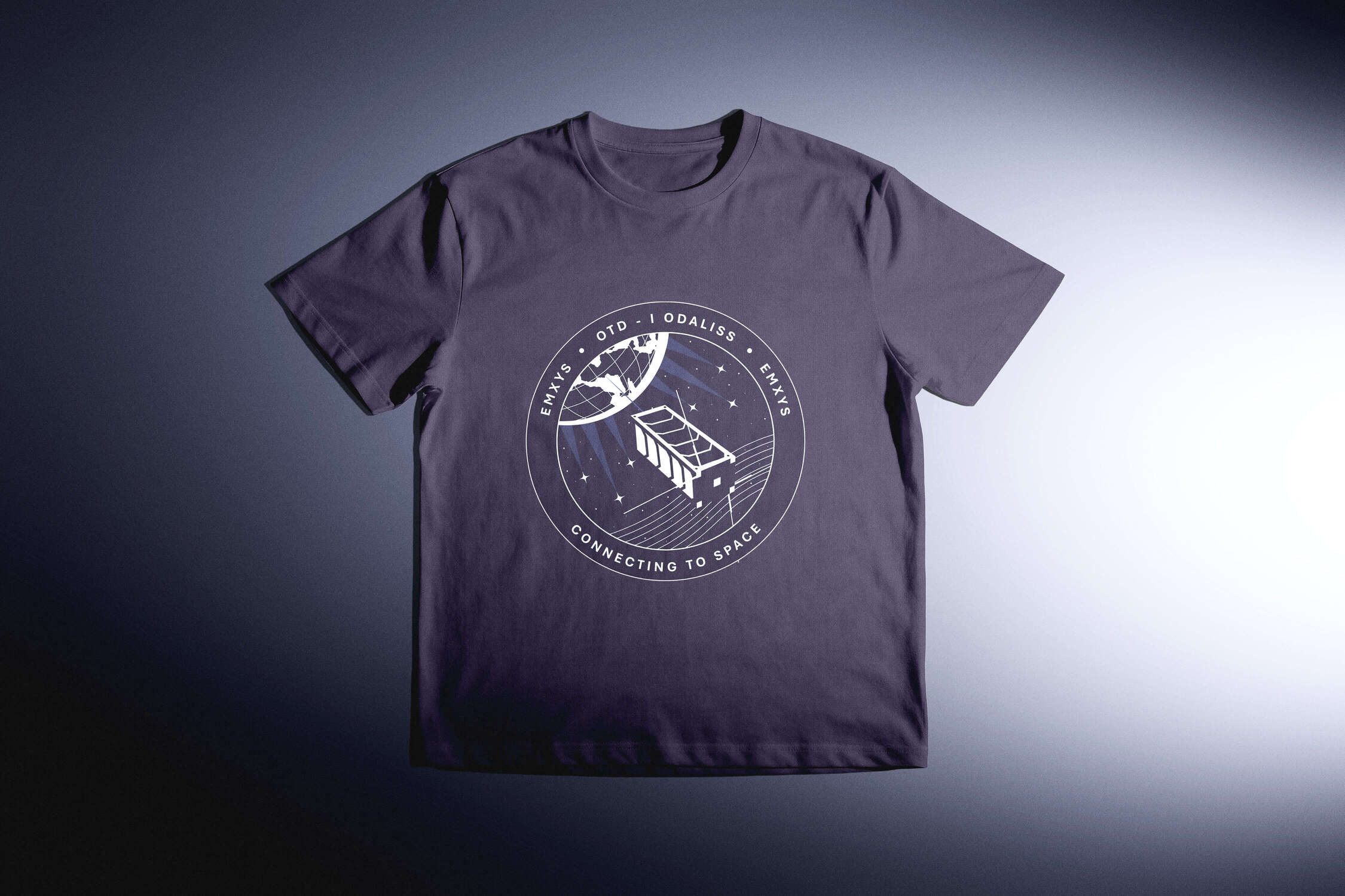 ODALISS patch mockup — two