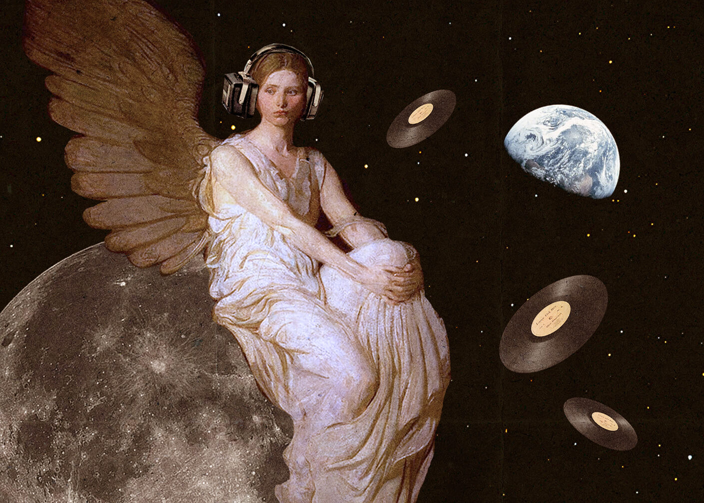 Solitude, collage