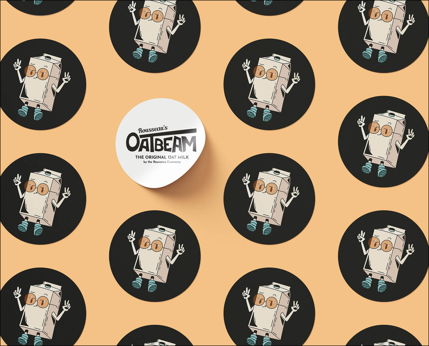 Oatbeam sticker pattern